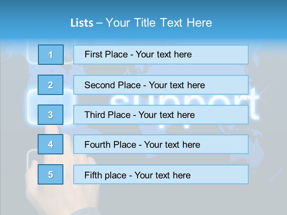 Share Contact Professional PowerPoint Template