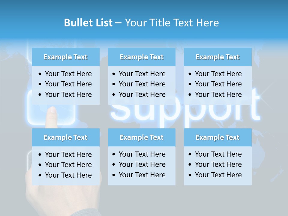 Share Contact Professional PowerPoint Template