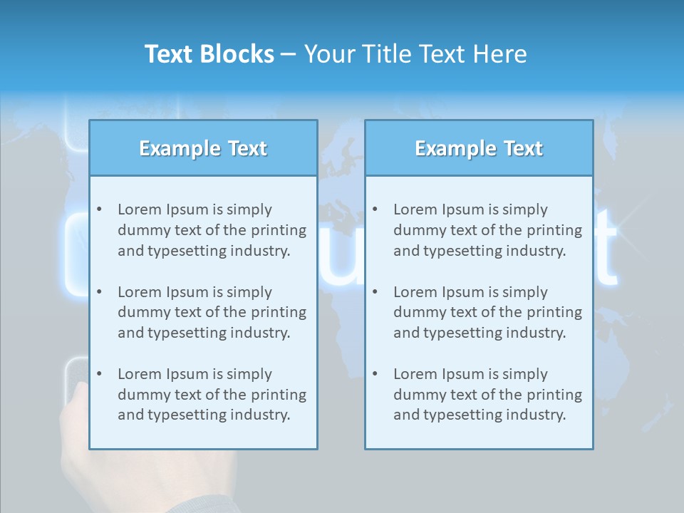 Share Contact Professional PowerPoint Template