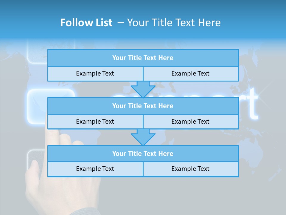 Share Contact Professional PowerPoint Template