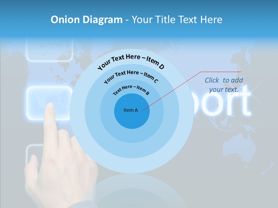 Share Contact Professional PowerPoint Template