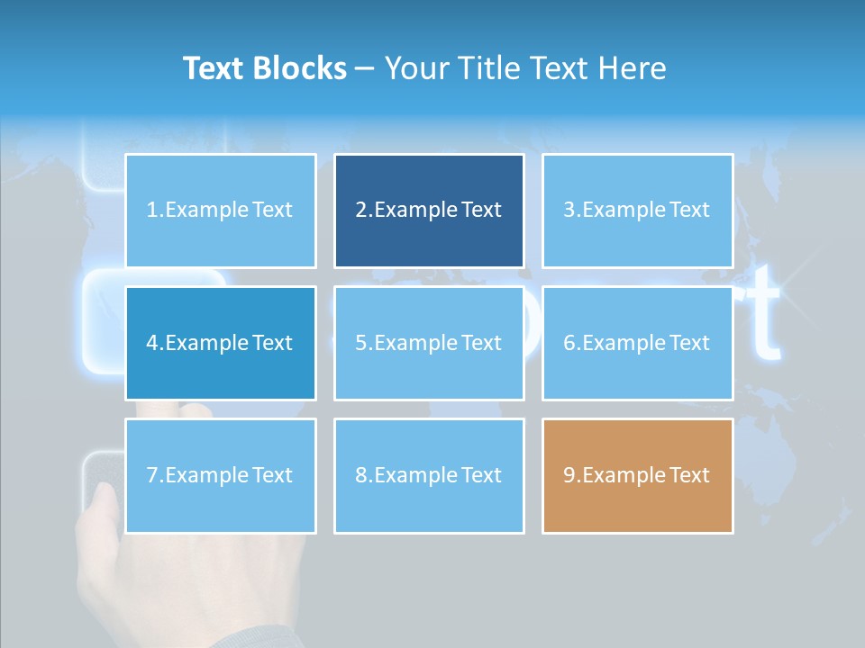 Share Contact Professional PowerPoint Template