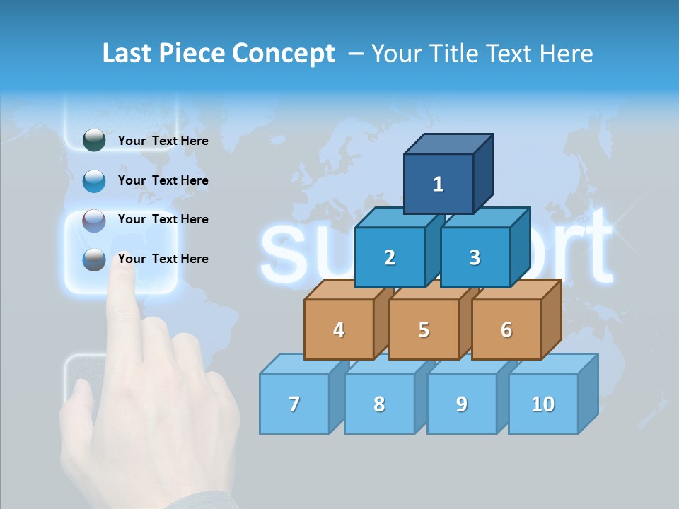 Share Contact Professional PowerPoint Template