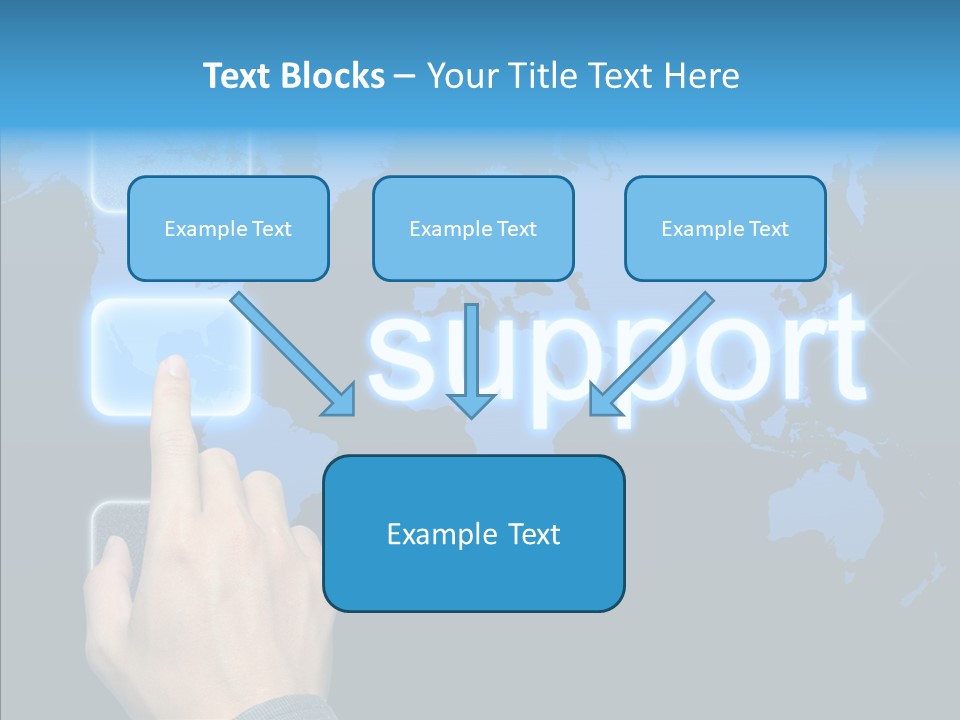 Share Contact Professional PowerPoint Template
