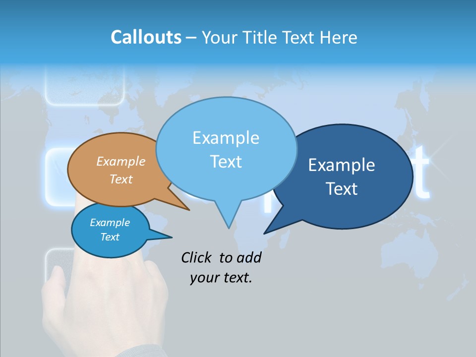 Share Contact Professional PowerPoint Template