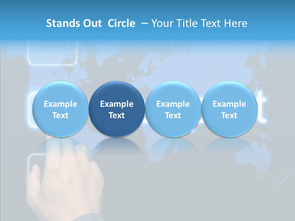 Share Contact Professional PowerPoint Template