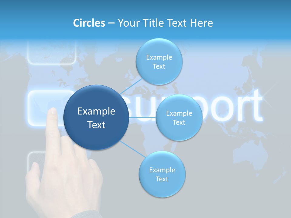 Share Contact Professional PowerPoint Template