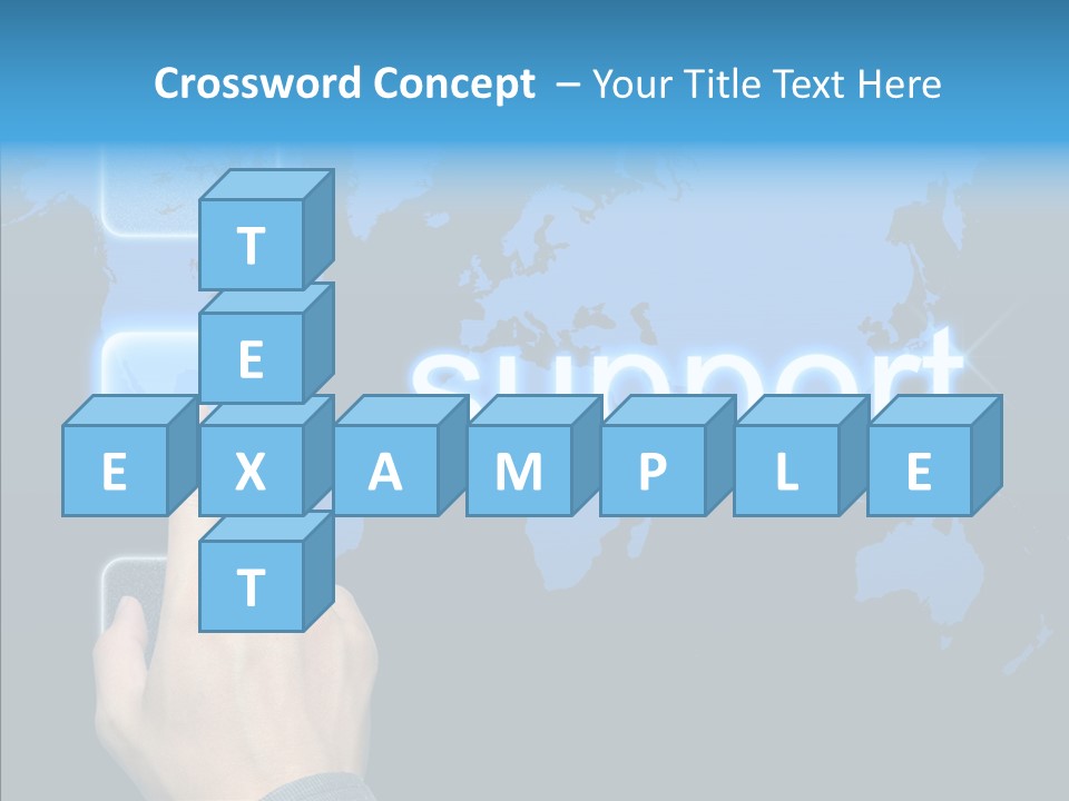 Share Contact Professional PowerPoint Template