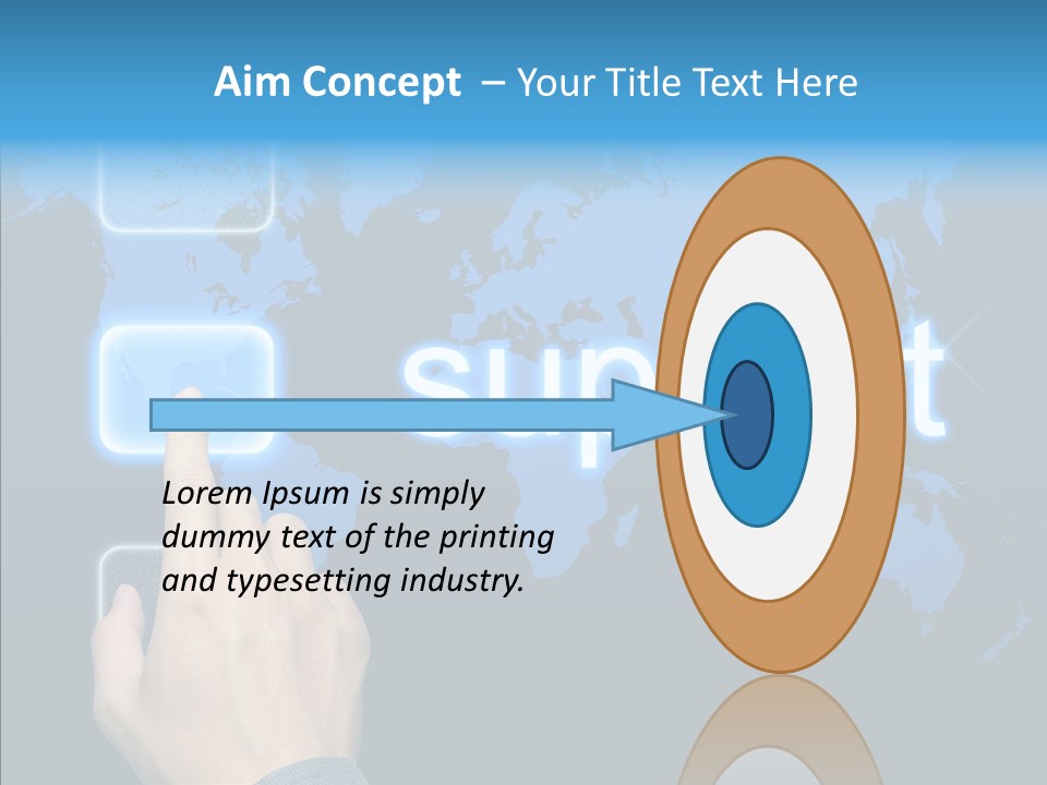Share Contact Professional PowerPoint Template
