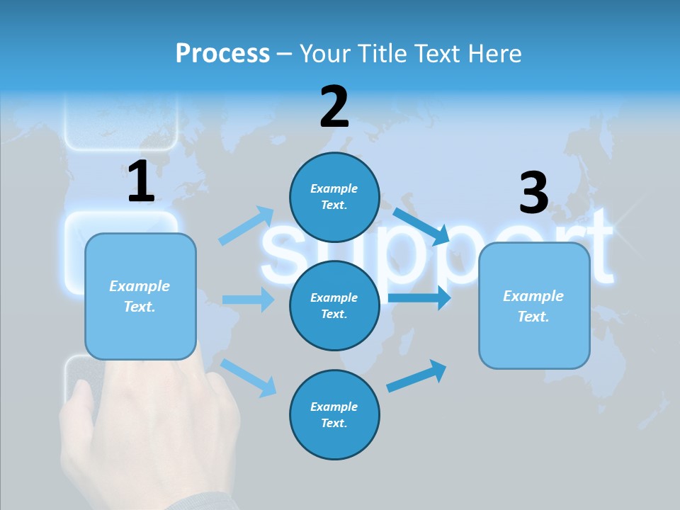 Share Contact Professional PowerPoint Template