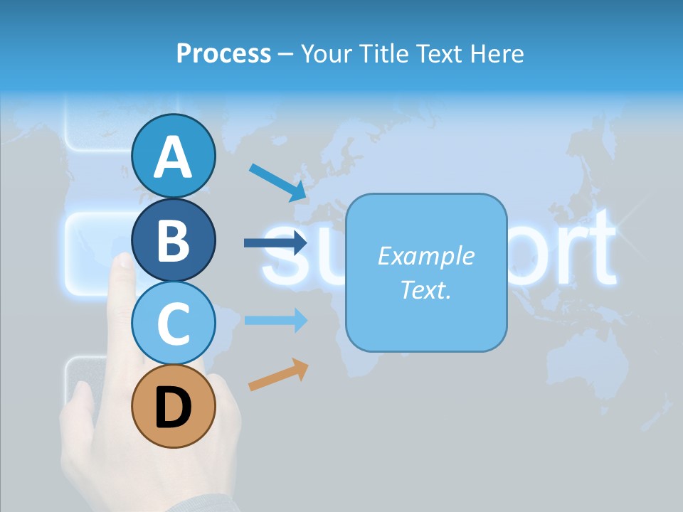 Share Contact Professional PowerPoint Template