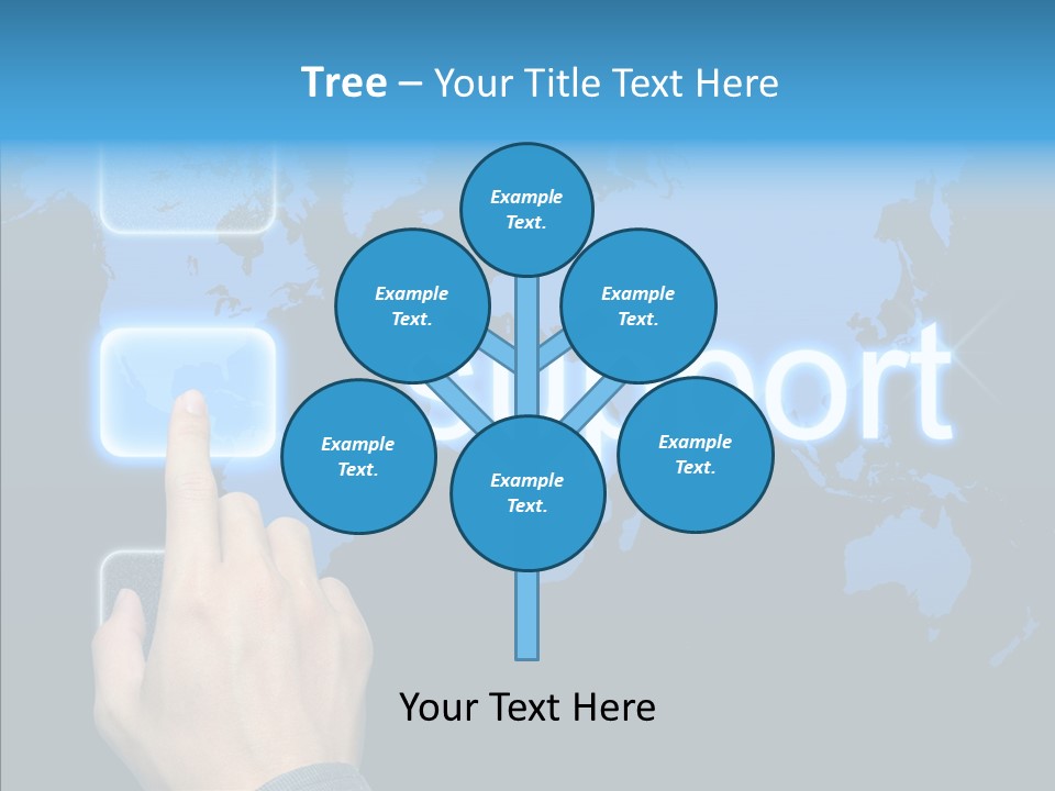 Share Contact Professional PowerPoint Template