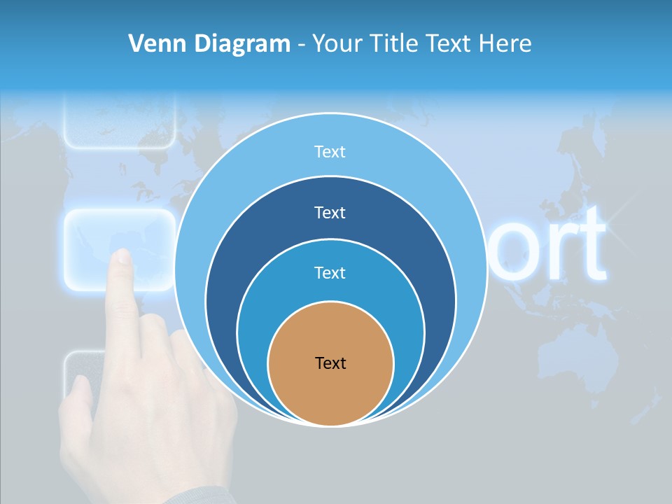 Share Contact Professional PowerPoint Template