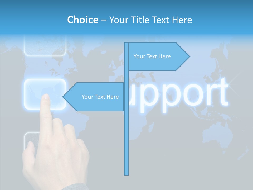 Share Contact Professional PowerPoint Template