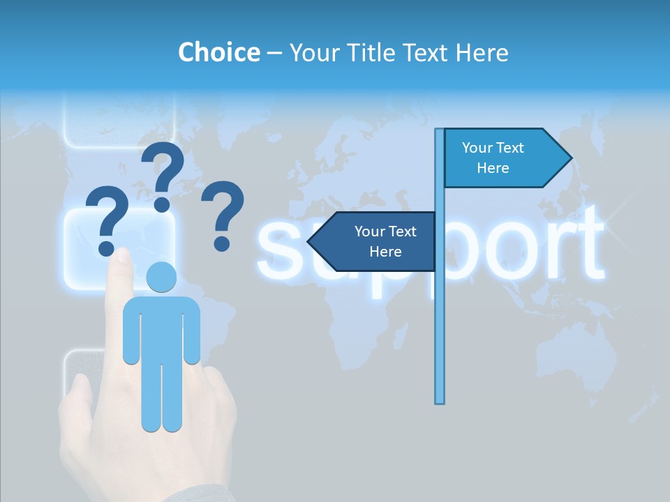 Share Contact Professional PowerPoint Template