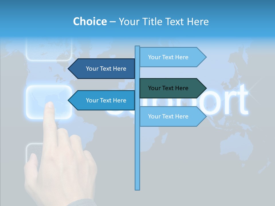 Share Contact Professional PowerPoint Template