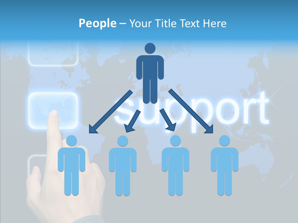 Share Contact Professional PowerPoint Template