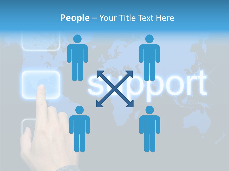 Share Contact Professional PowerPoint Template