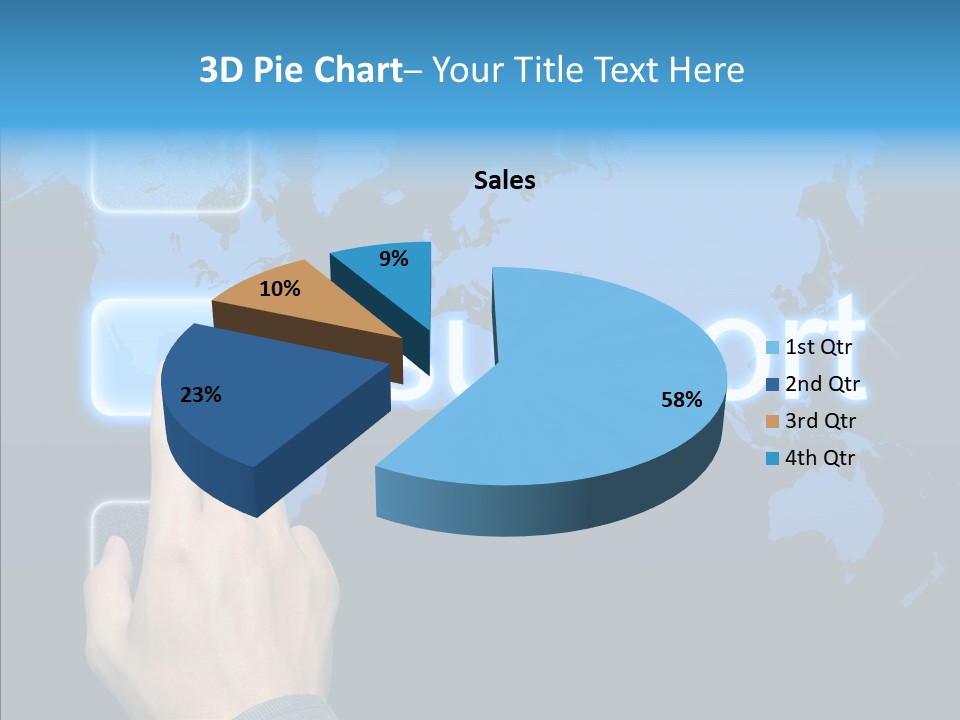 Share Contact Professional PowerPoint Template
