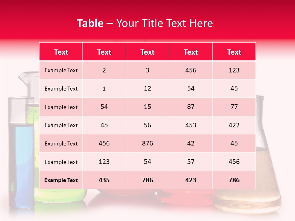 Test Pharmacy Equipment PowerPoint Template