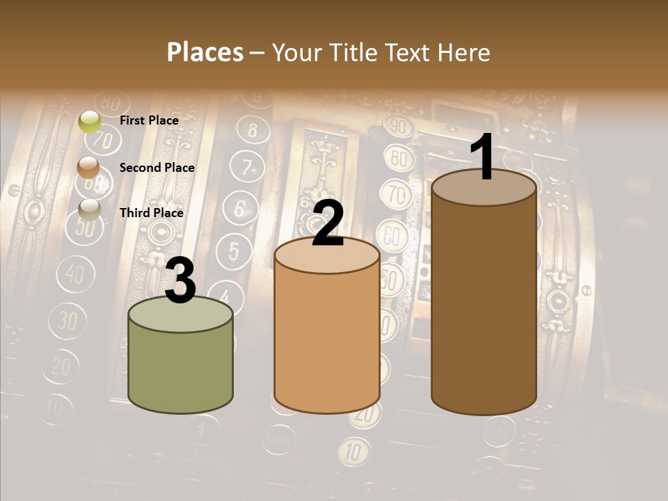 Antique Money Buying PowerPoint Template