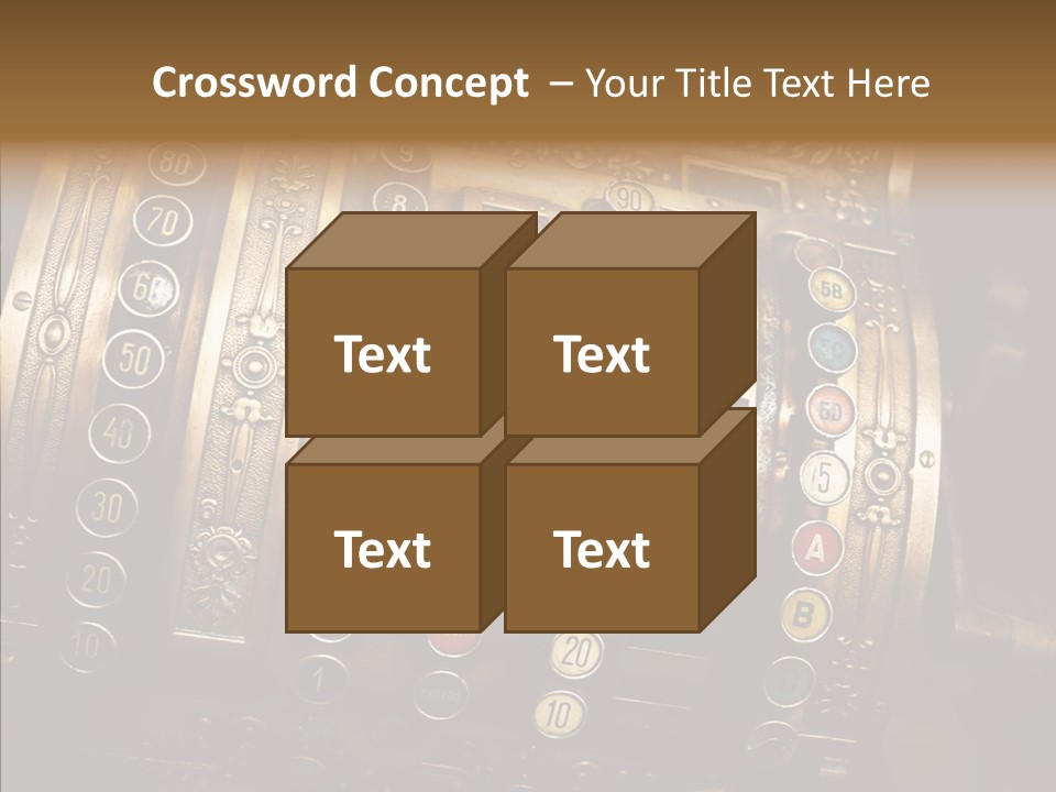 Antique Money Buying PowerPoint Template
