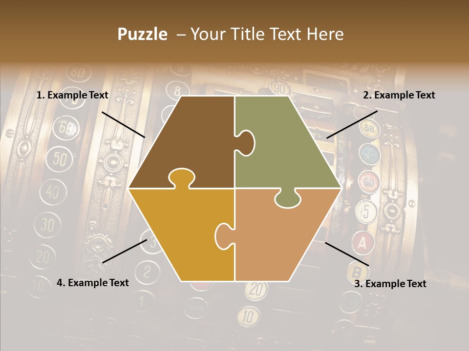 Antique Money Buying PowerPoint Template