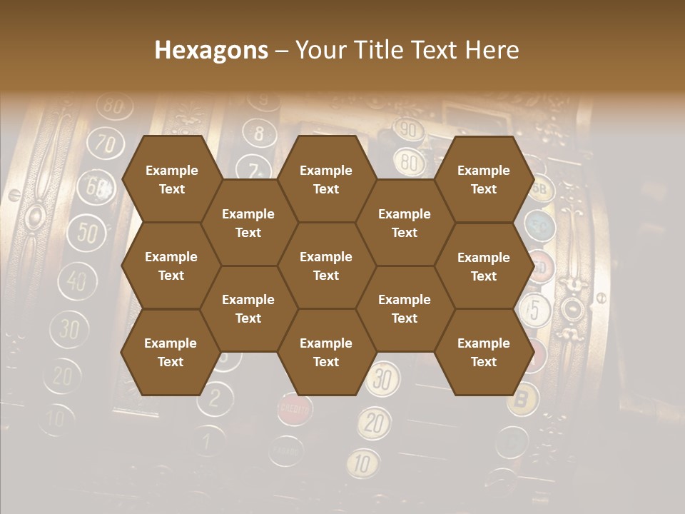 Antique Money Buying PowerPoint Template