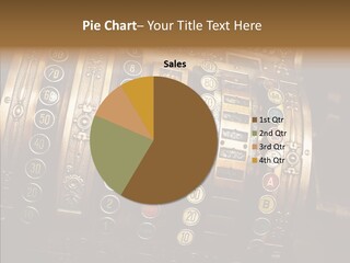 Antique Money Buying PowerPoint Template