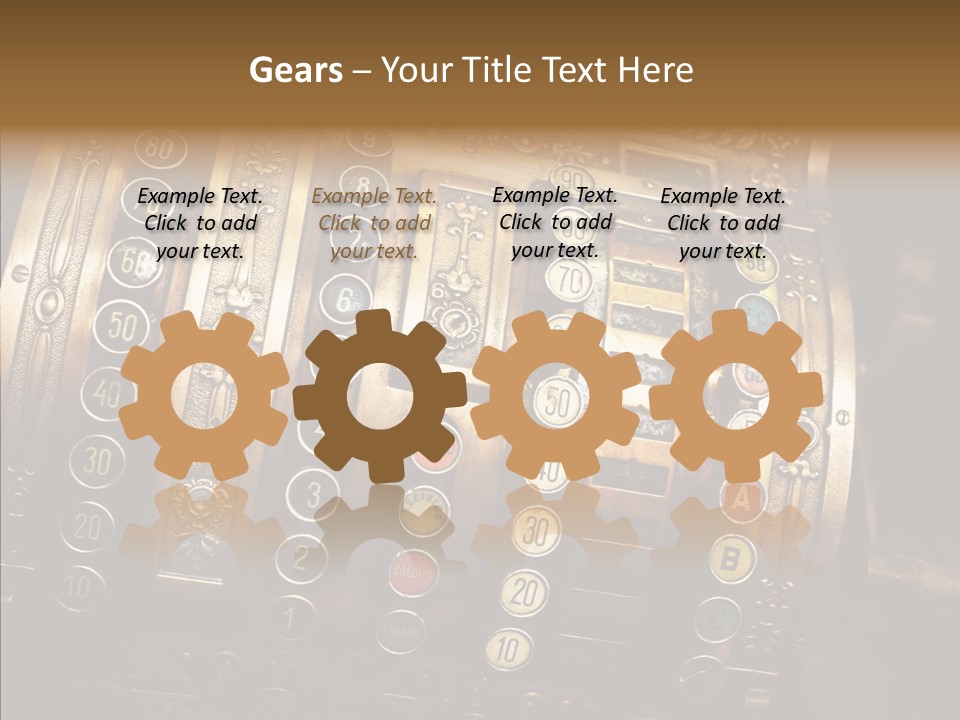 Antique Money Buying PowerPoint Template