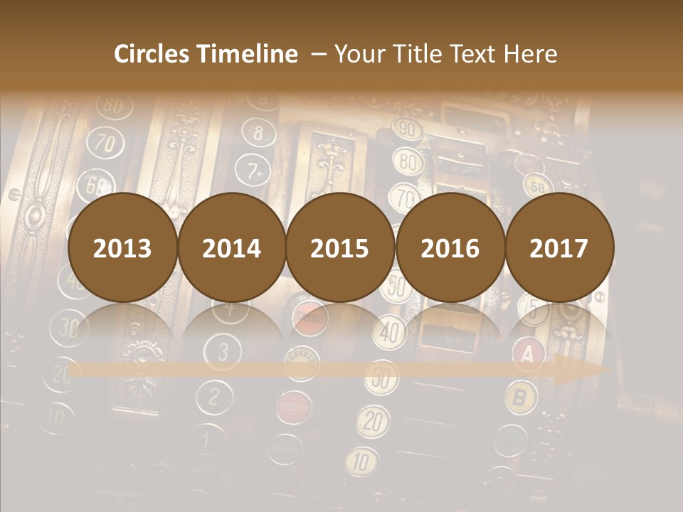 Antique Money Buying PowerPoint Template