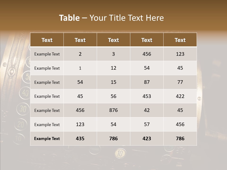 Antique Money Buying PowerPoint Template