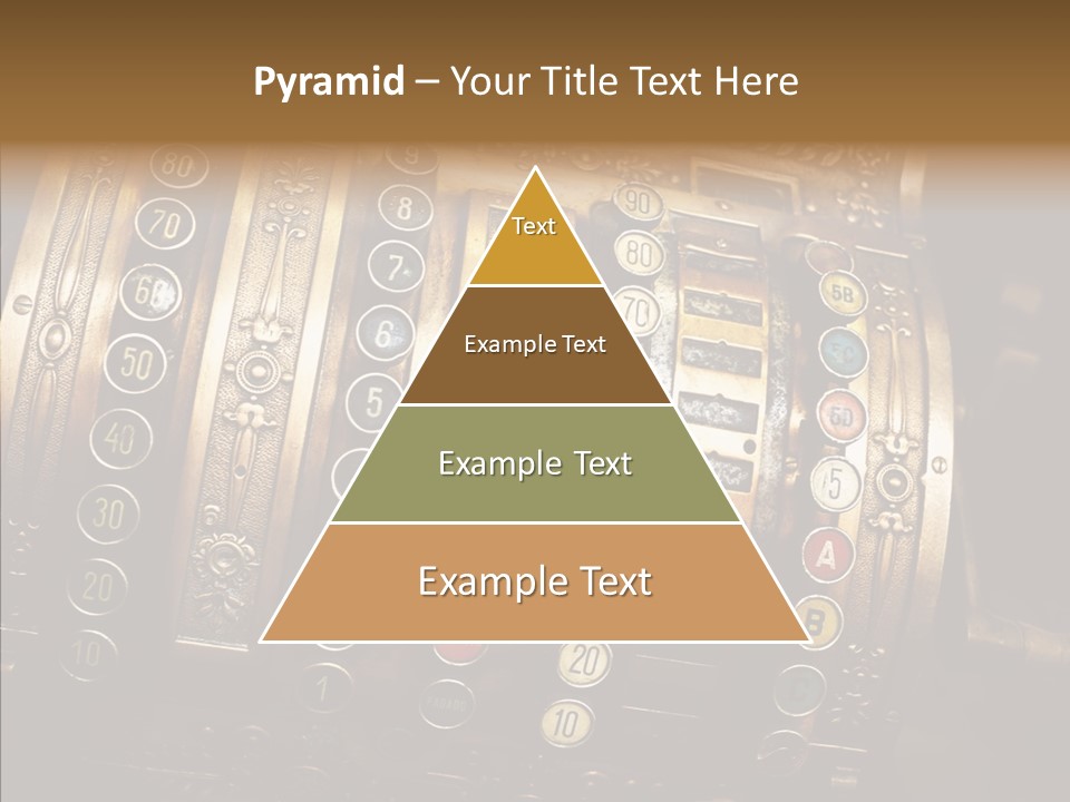 Antique Money Buying PowerPoint Template