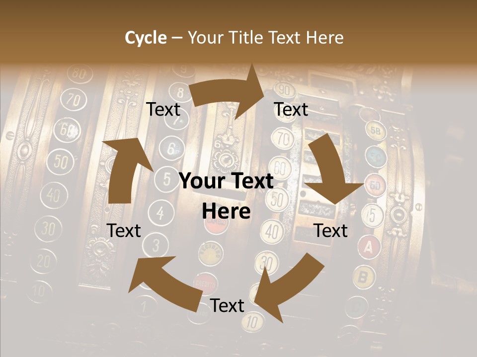 Antique Money Buying PowerPoint Template