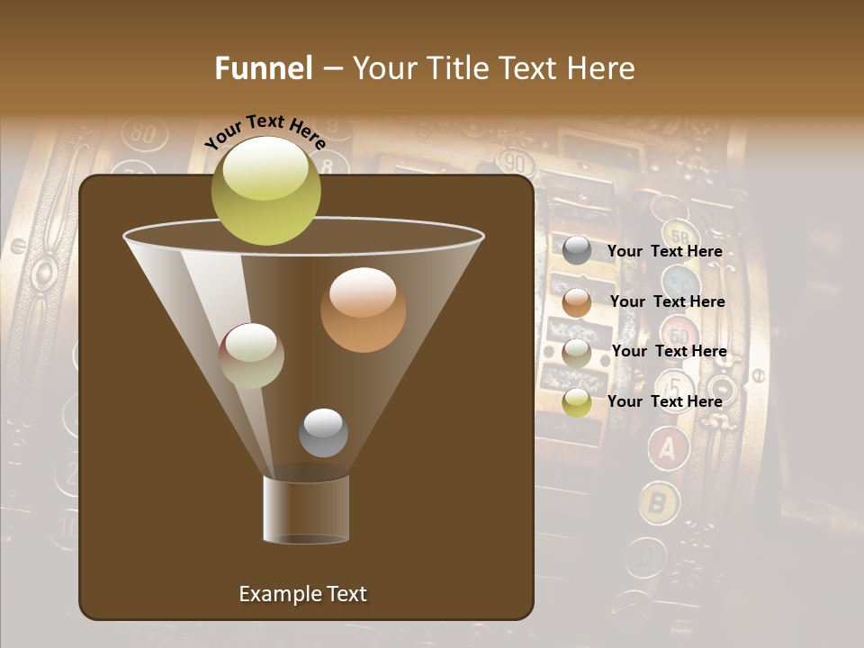 Antique Money Buying PowerPoint Template