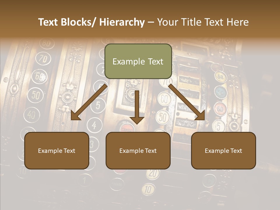 Antique Money Buying PowerPoint Template