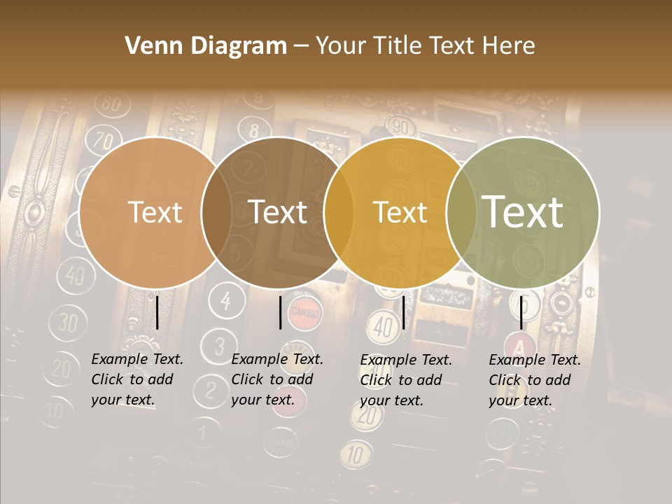 Antique Money Buying PowerPoint Template