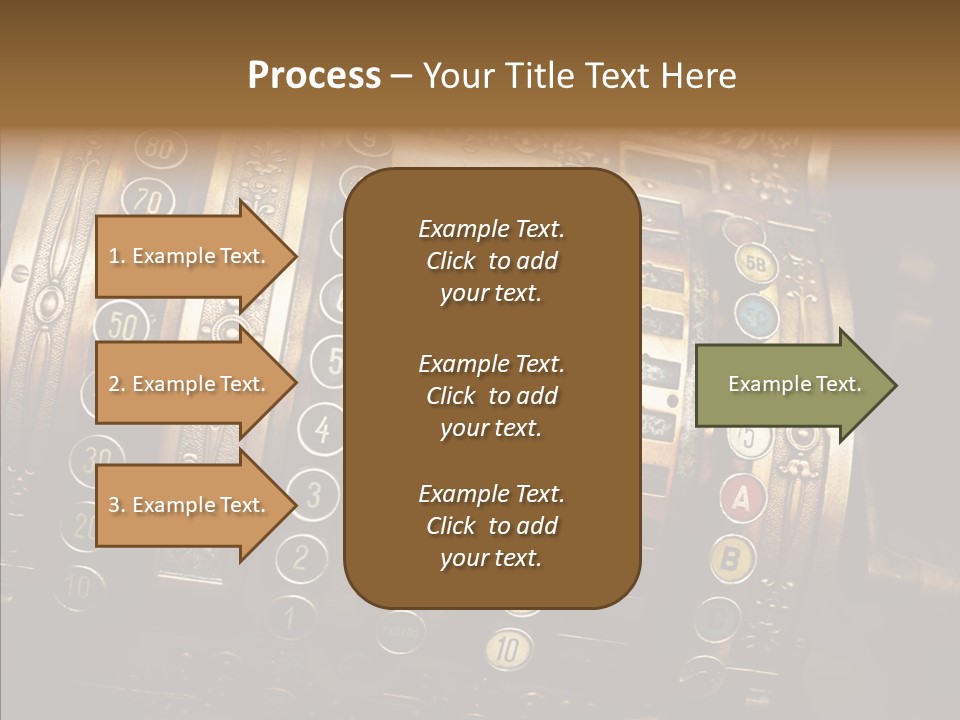 Antique Money Buying PowerPoint Template
