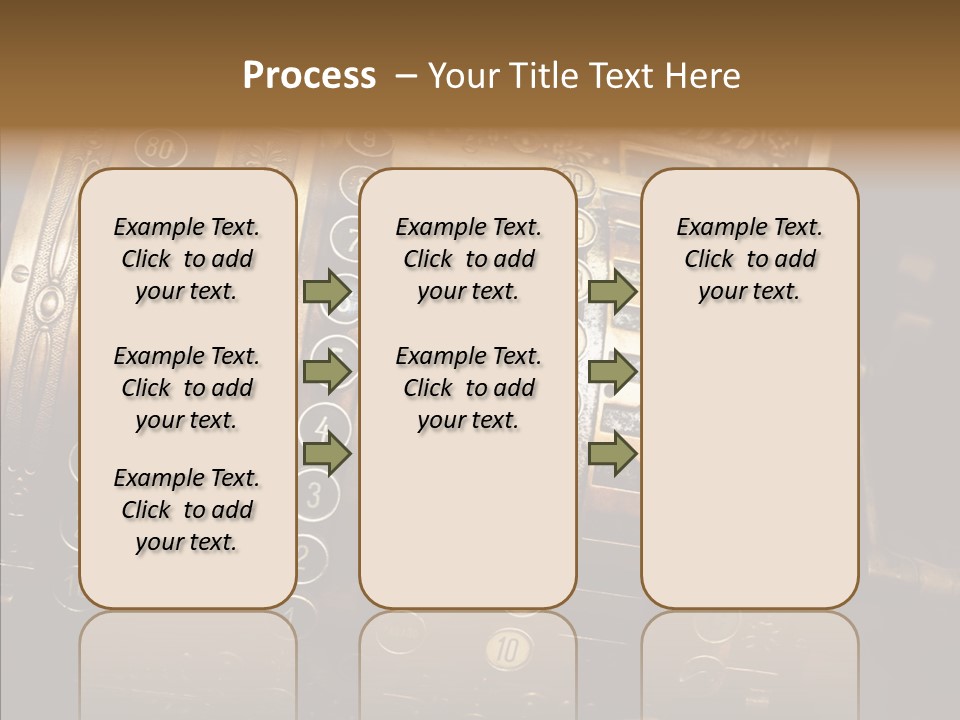 Antique Money Buying PowerPoint Template
