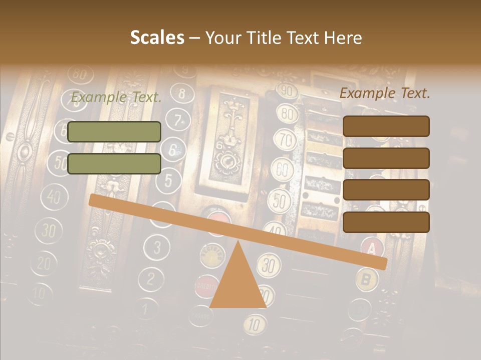 Antique Money Buying PowerPoint Template