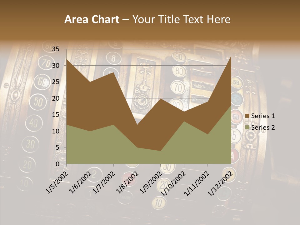 Antique Money Buying PowerPoint Template