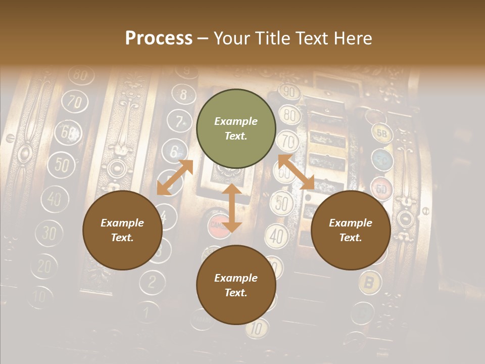 Antique Money Buying PowerPoint Template