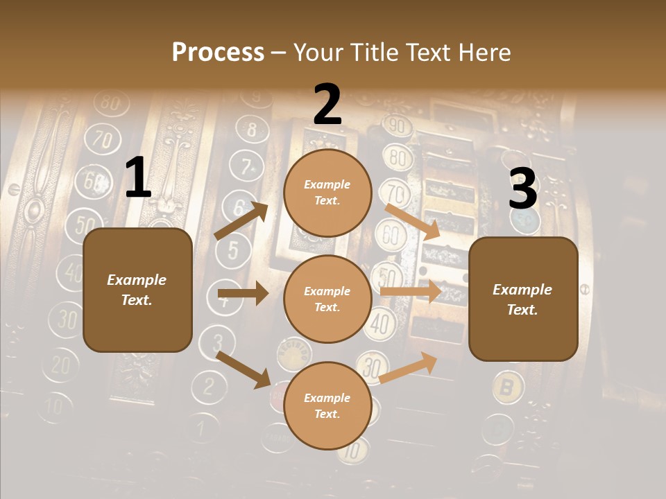 Antique Money Buying PowerPoint Template