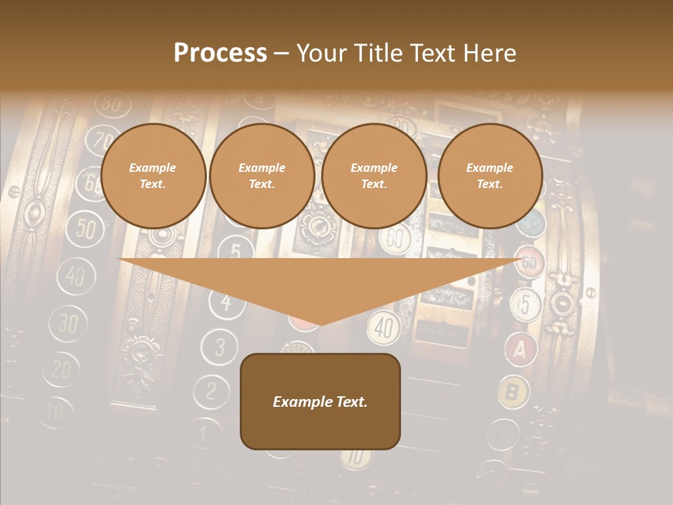 Antique Money Buying PowerPoint Template