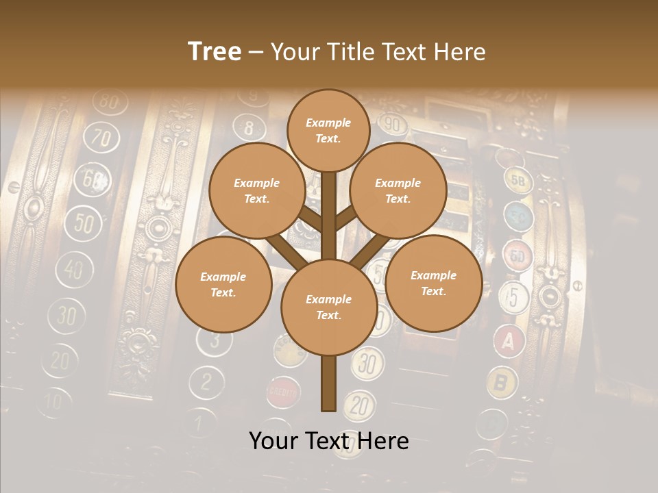 Antique Money Buying PowerPoint Template