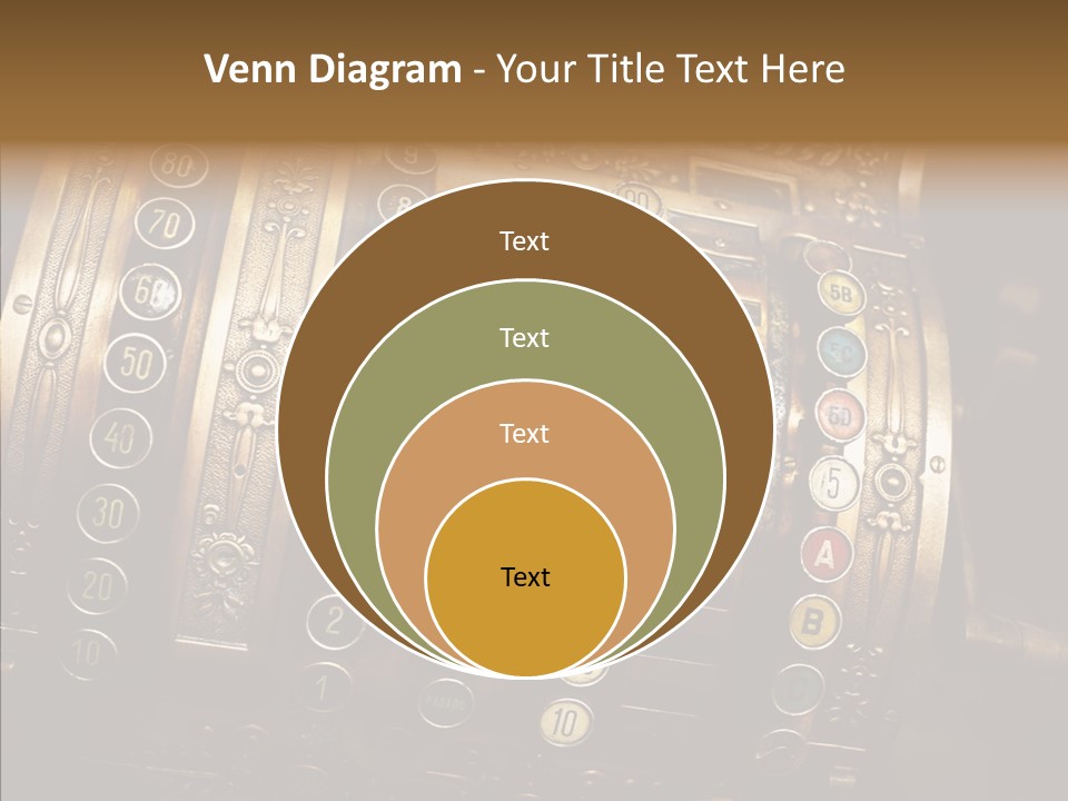 Antique Money Buying PowerPoint Template