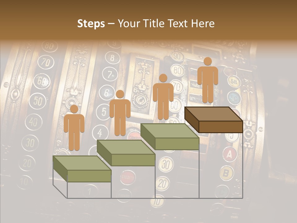 Antique Money Buying PowerPoint Template