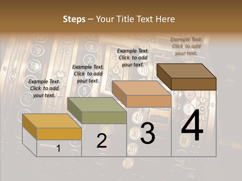 Antique Money Buying PowerPoint Template