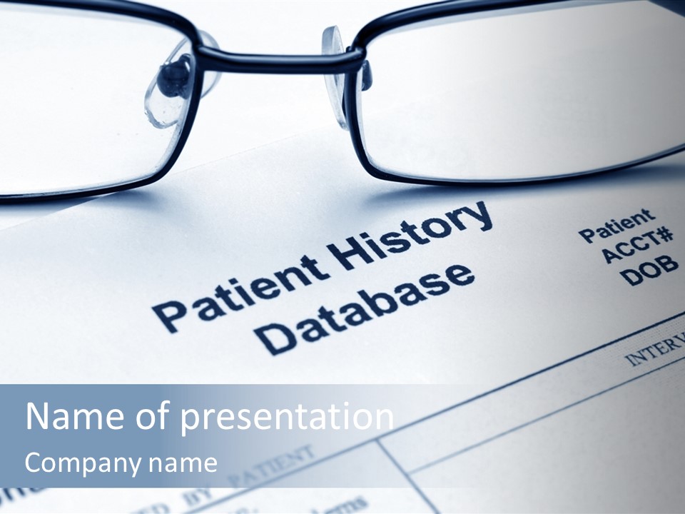 Concept Health White PowerPoint Template