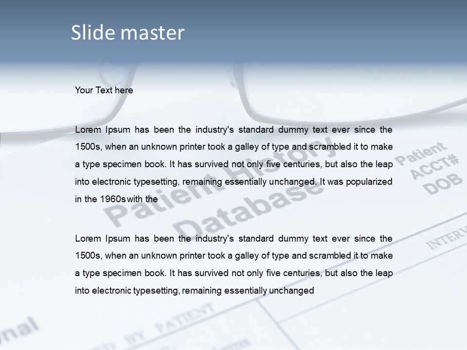 Concept Health White PowerPoint Template